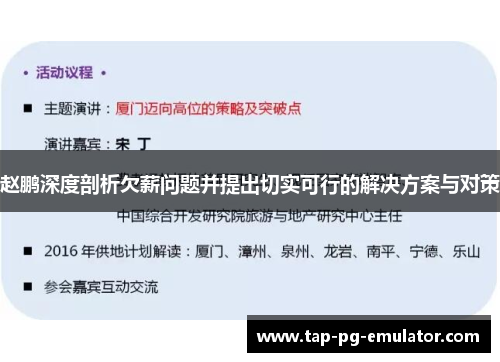 赵鹏深度剖析欠薪问题并提出切实可行的解决方案与对策 赵鹏深度剖析欠薪问题并提出切实可行的解决方案与对策